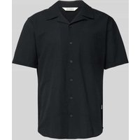 GABBA Regular Fit Freizeithemd mit Label-Detail Modell 'Timo Seer' in Black, Größe L GABBA Regular Fit Freizeithemd mit Label-Detail Modell 'Timo Seer' in Black, Größe L von GABBA
