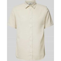 GABBA Regular Fit Freizeithemd mit Strukturmuster Modell 'Seoul Trama' in Beige, Größe L GABBA Regular Fit Freizeithemd mit Strukturmuster Modell 'Seoul Trama' in Beige, Größe L von GABBA