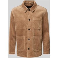 GABBA Regular Fit Hemdjacke in Cord-Optik Modell 'LIBERE' in Sand, Größe M GABBA Regular Fit Hemdjacke in Cord-Optik Modell 'LIBERE' in Sand, Größe M von GABBA