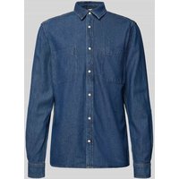 GABBA Regular Fit Jeanshemd mit Brusttaschen Modell 'Sven' in Marine, Größe XXL GABBA Regular Fit Jeanshemd mit Brusttaschen Modell 'Sven' in Marine, Größe XXL von GABBA
