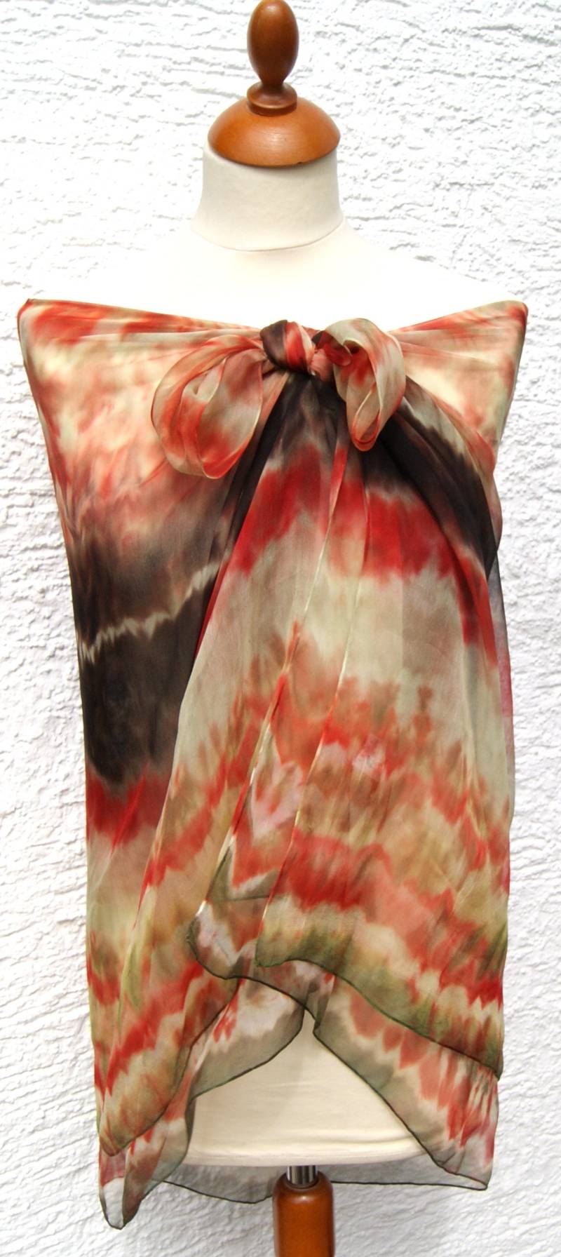 01011 Fundgrube - Chiffontuch Ca. 138x138cm 100% Seide von GABIKII