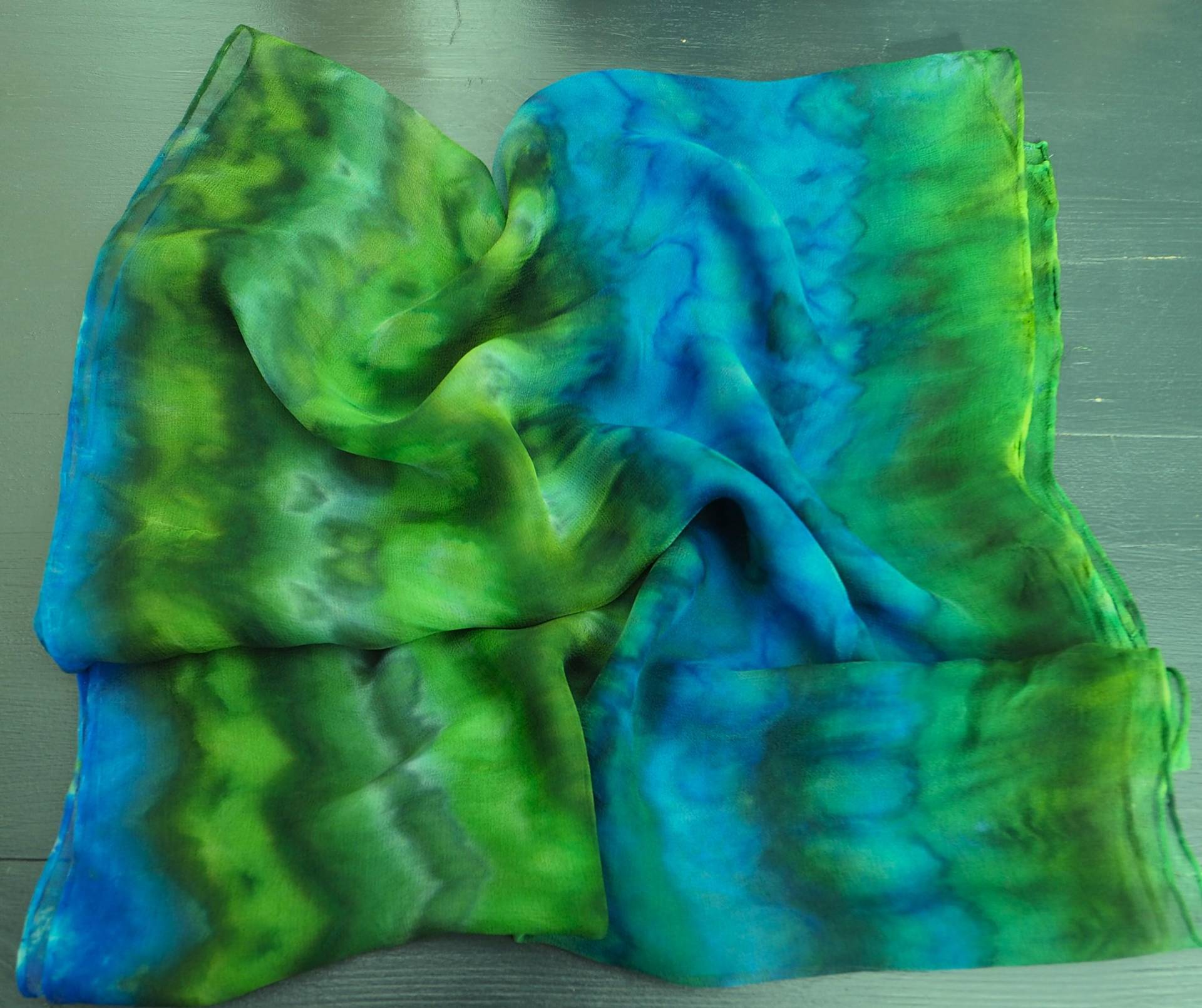 1104 Chiffonschal - Ca.45x180cm 100% Seide von GABIKII