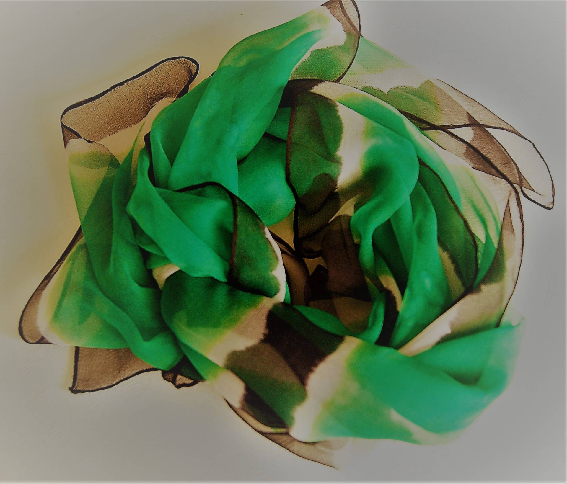 1520 Chiffonschal 4 Quadrate - Ca.45x180cm 1520 Chiffonschal 4 Quadrate - Ca.45x180cm von GABIKII