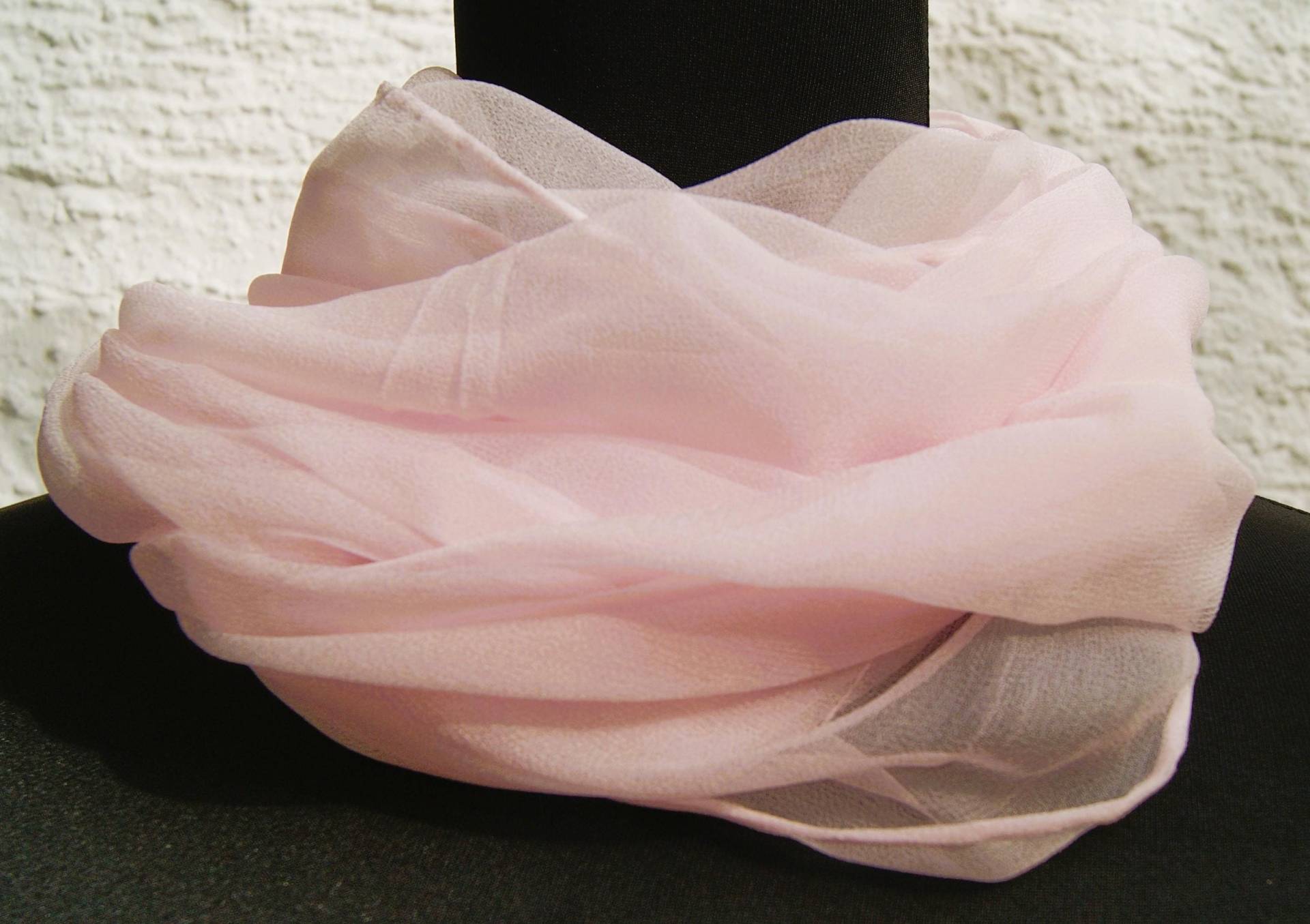 Chiffonschal - Rosé Uni Ca. 45x180cm von GABIKII