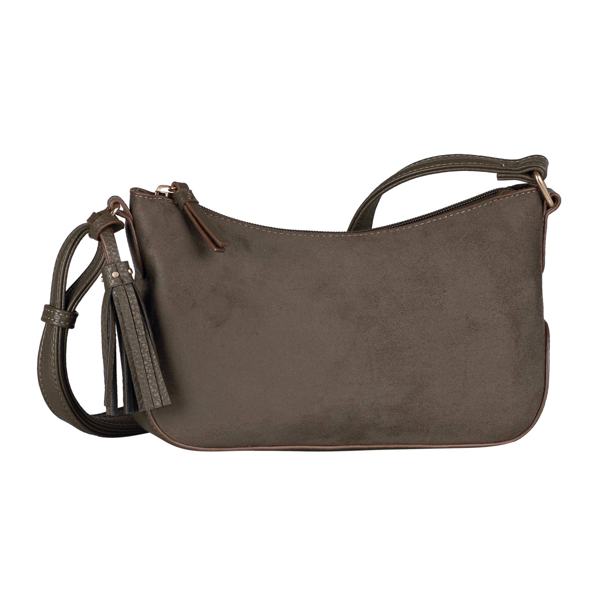 Anthea, Cross bag M, khaki khaki von GABOR_BAGS