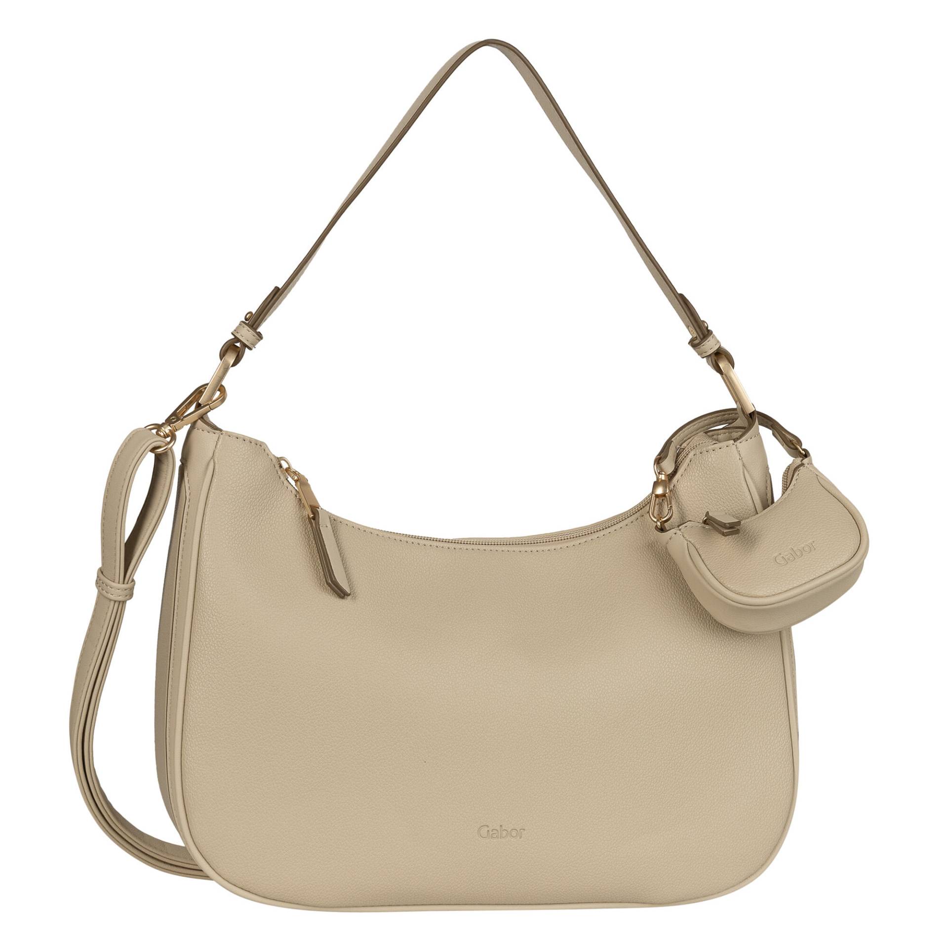 Devika, Hobo Bag M, beige beige von GABOR_BAGS
