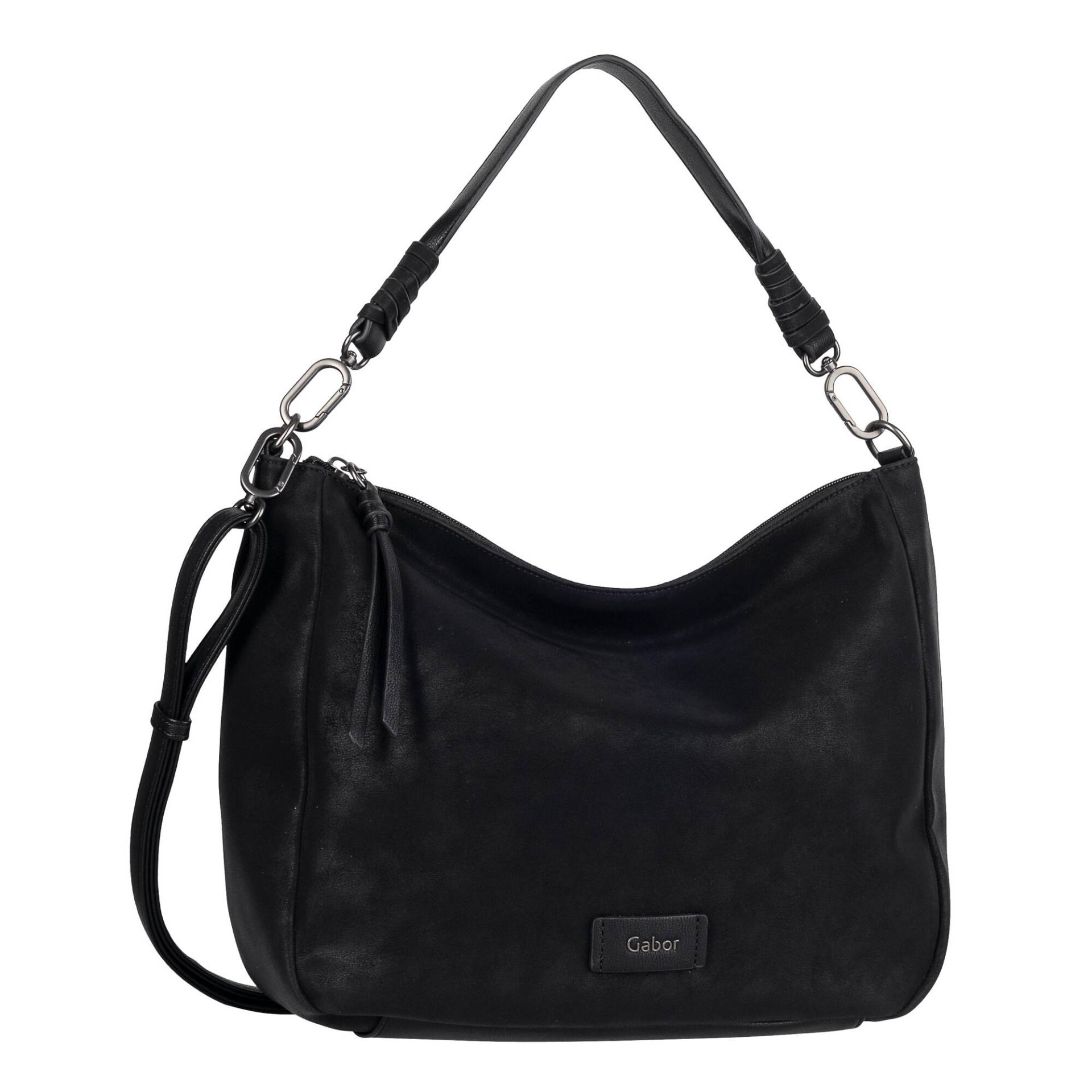 Lida, Hobo Bag L, black black von GABOR_BAGS