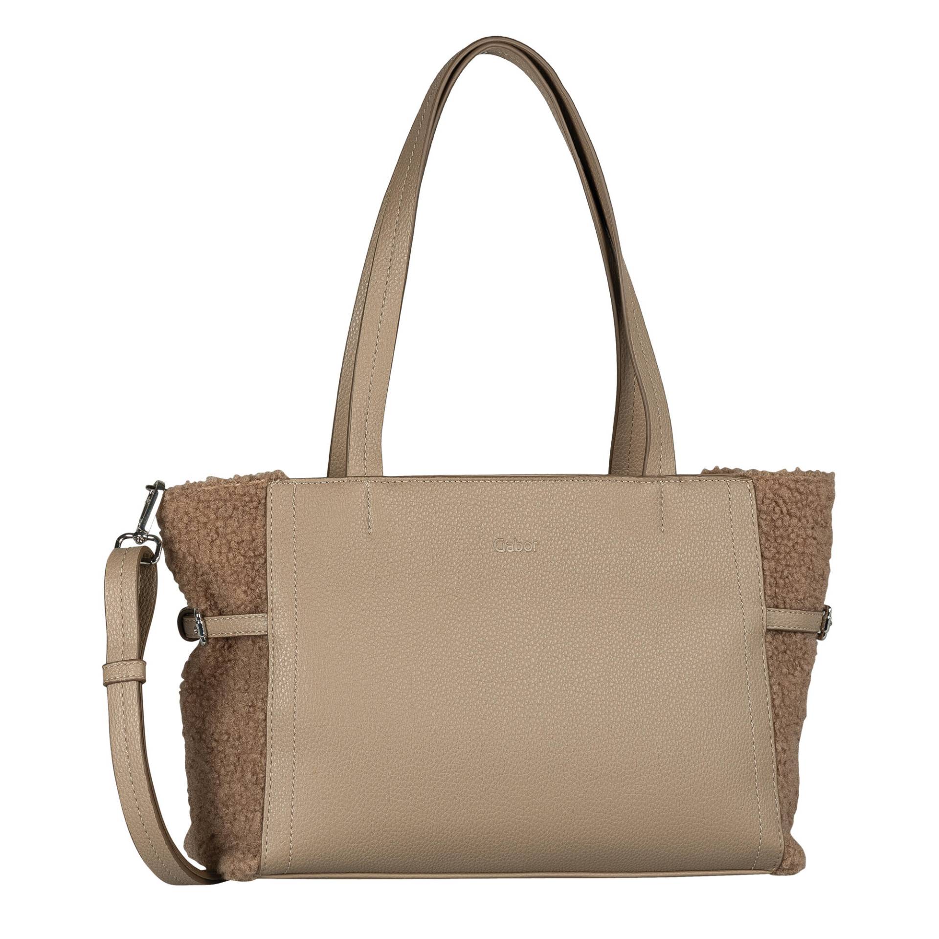 Noelle, Zip shopper M, taupe taupe von GABOR_BAGS