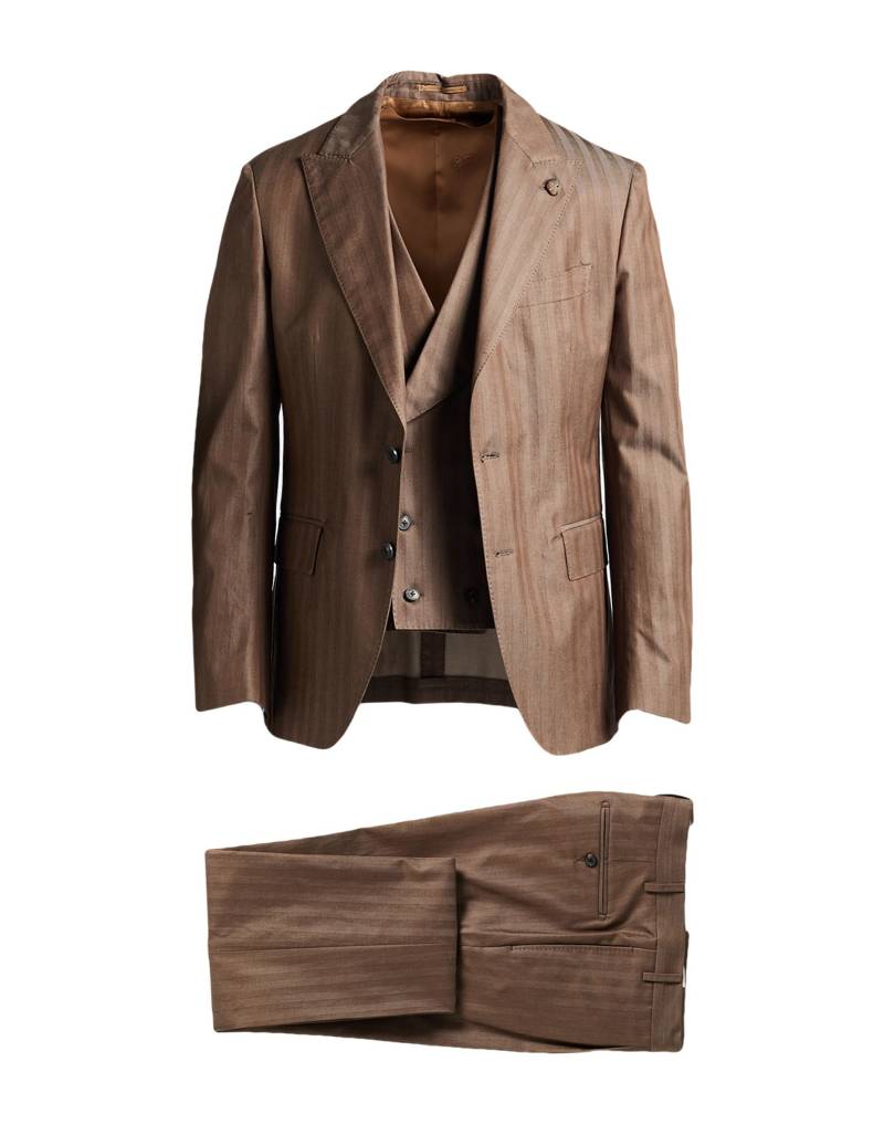 GABRIELE PASINI Anzug Herren Hellbraun von GABRIELE PASINI