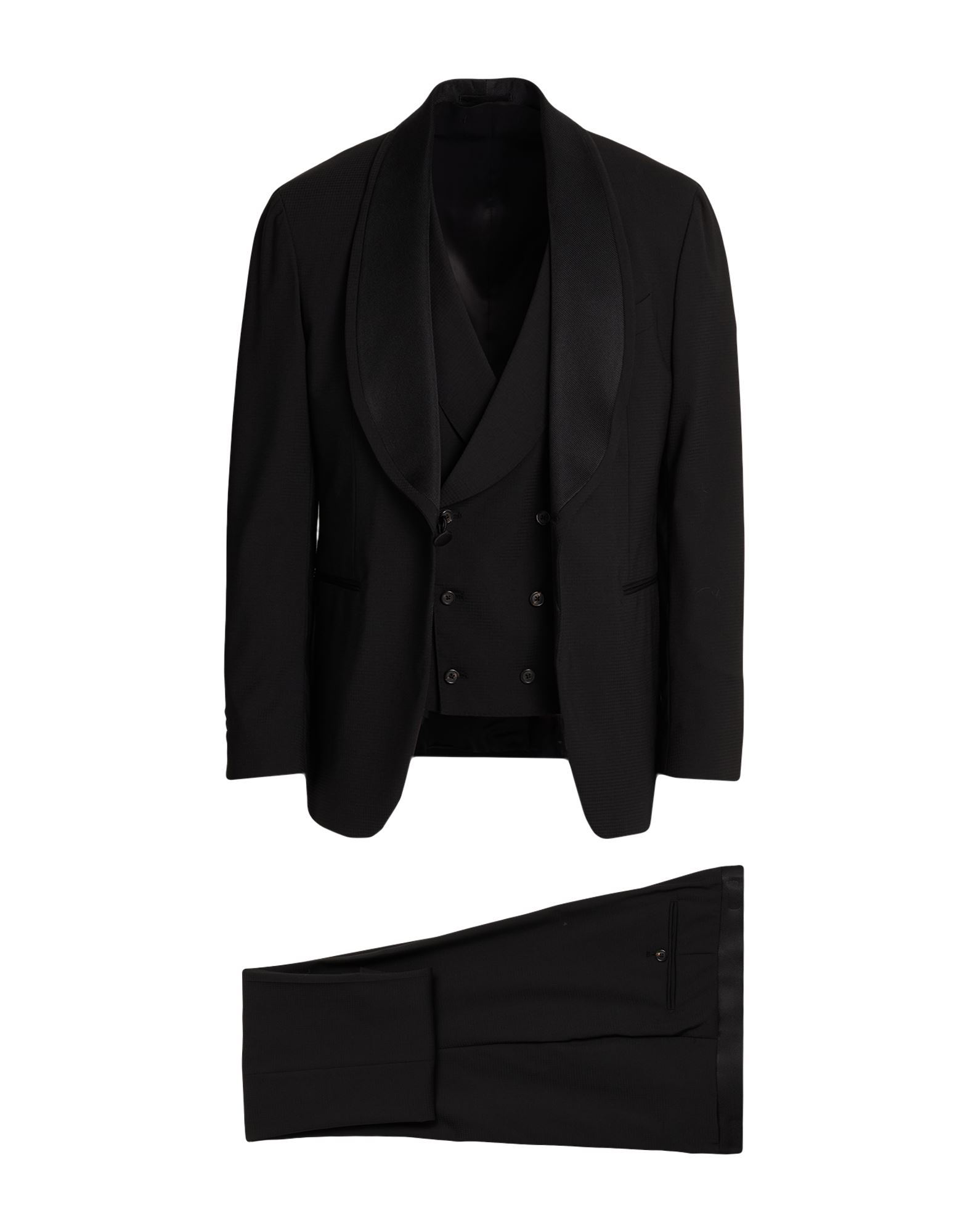 GABRIELE PASINI Anzug Herren Schwarz von GABRIELE PASINI