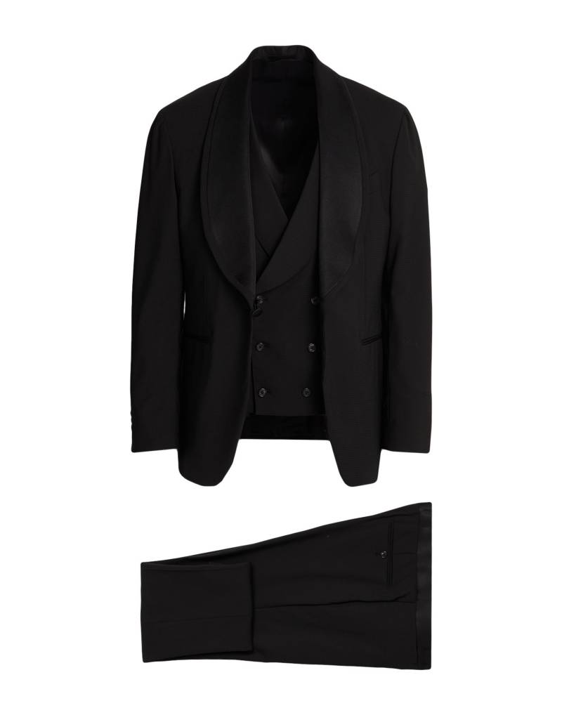 GABRIELE PASINI Anzug Herren Schwarz von GABRIELE PASINI