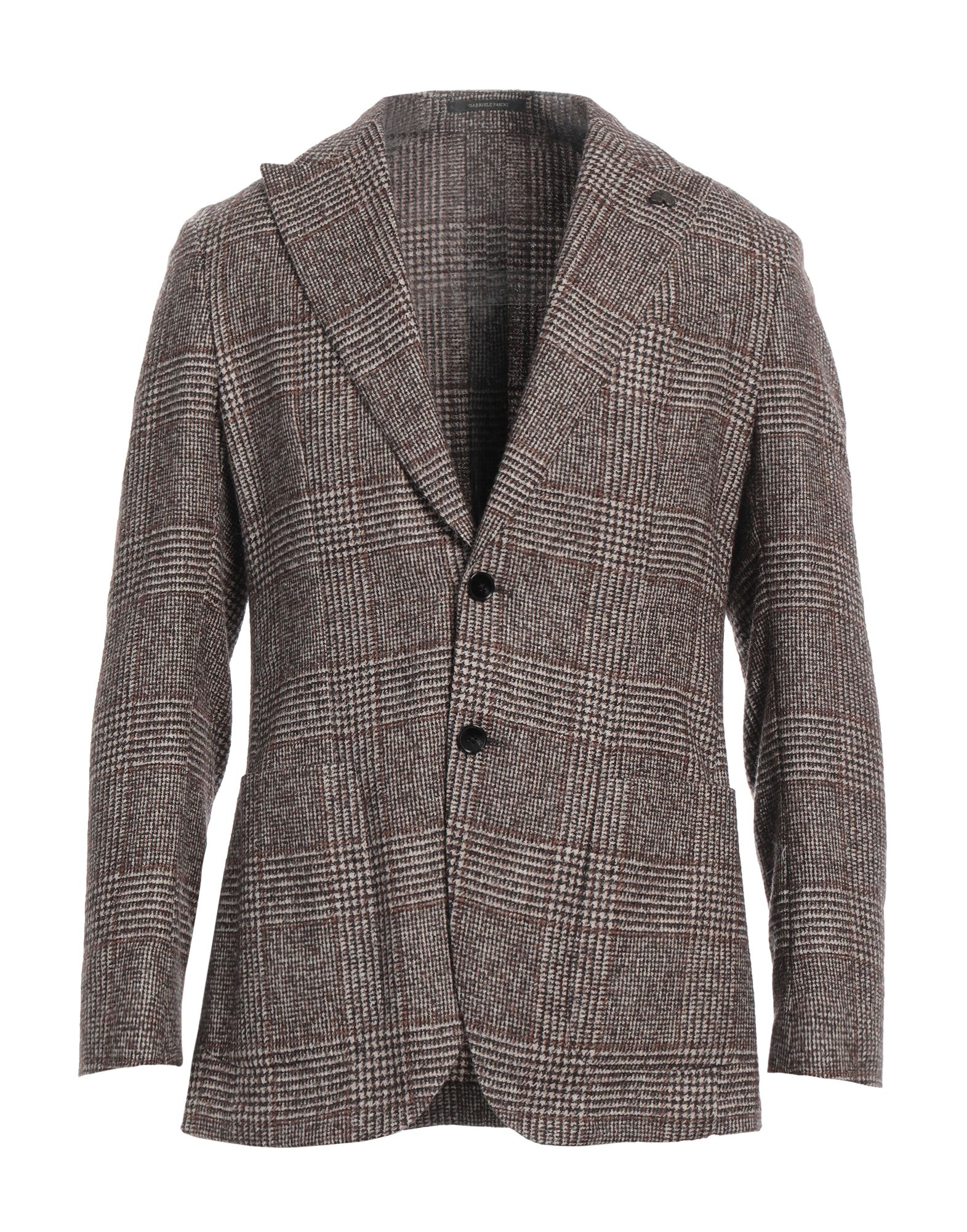 GABRIELE PASINI Blazer Herren Braun von GABRIELE PASINI