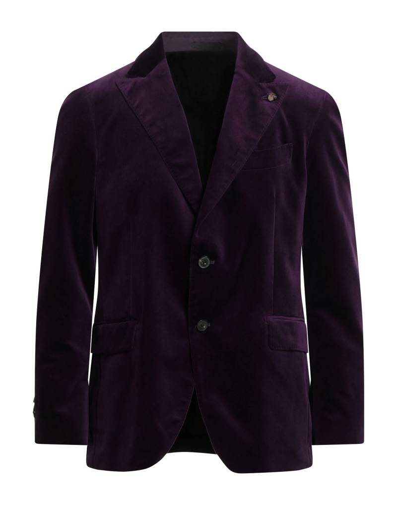 GABRIELE PASINI Blazer Herren Dunkelviolett von GABRIELE PASINI
