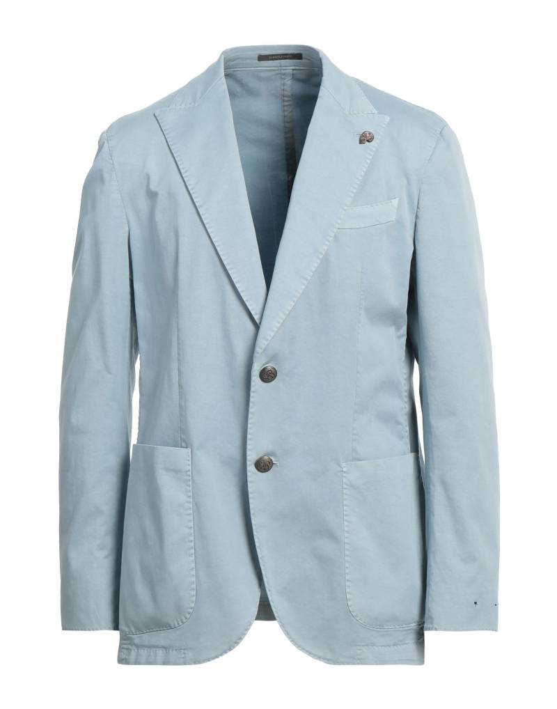 GABRIELE PASINI Blazer Herren Himmelblau von GABRIELE PASINI