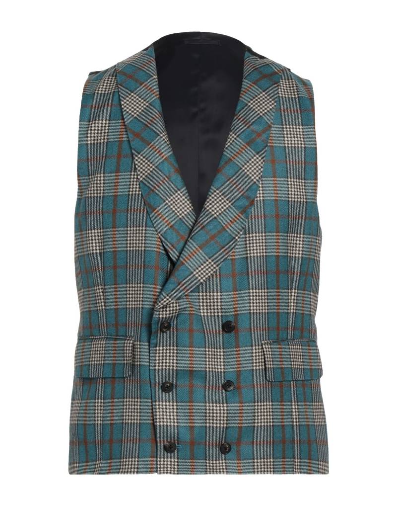 GABRIELE PASINI Couture-weste Herren Aquamarin von GABRIELE PASINI