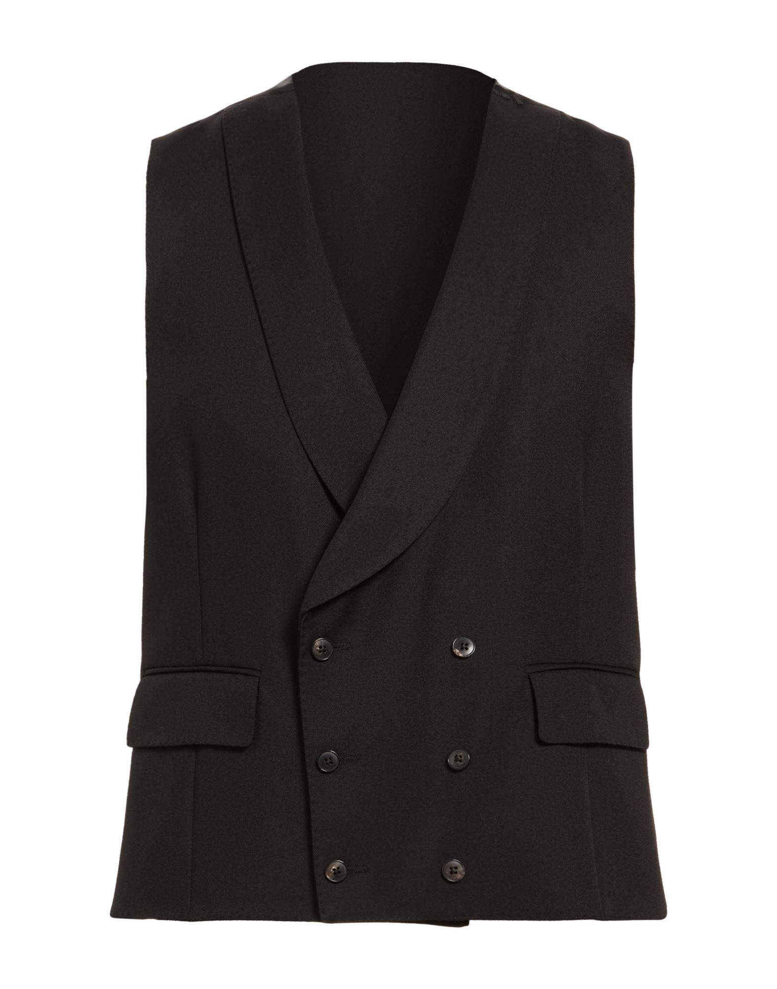 GABRIELE PASINI Couture-weste Herren Schwarz von GABRIELE PASINI