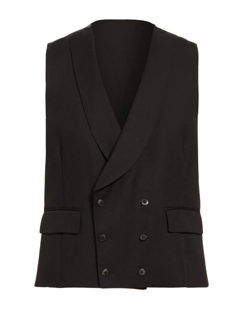 GABRIELE PASINI Couture-weste Herren Schwarz von GABRIELE PASINI