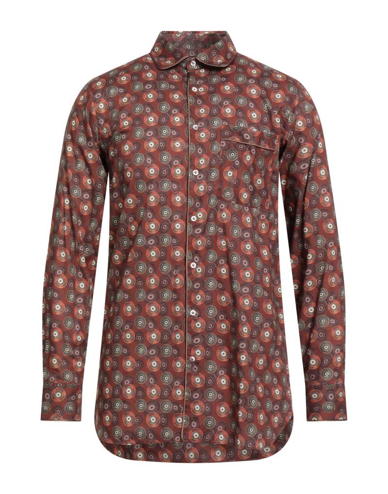 GABRIELE PASINI Hemd Herren Braun von GABRIELE PASINI