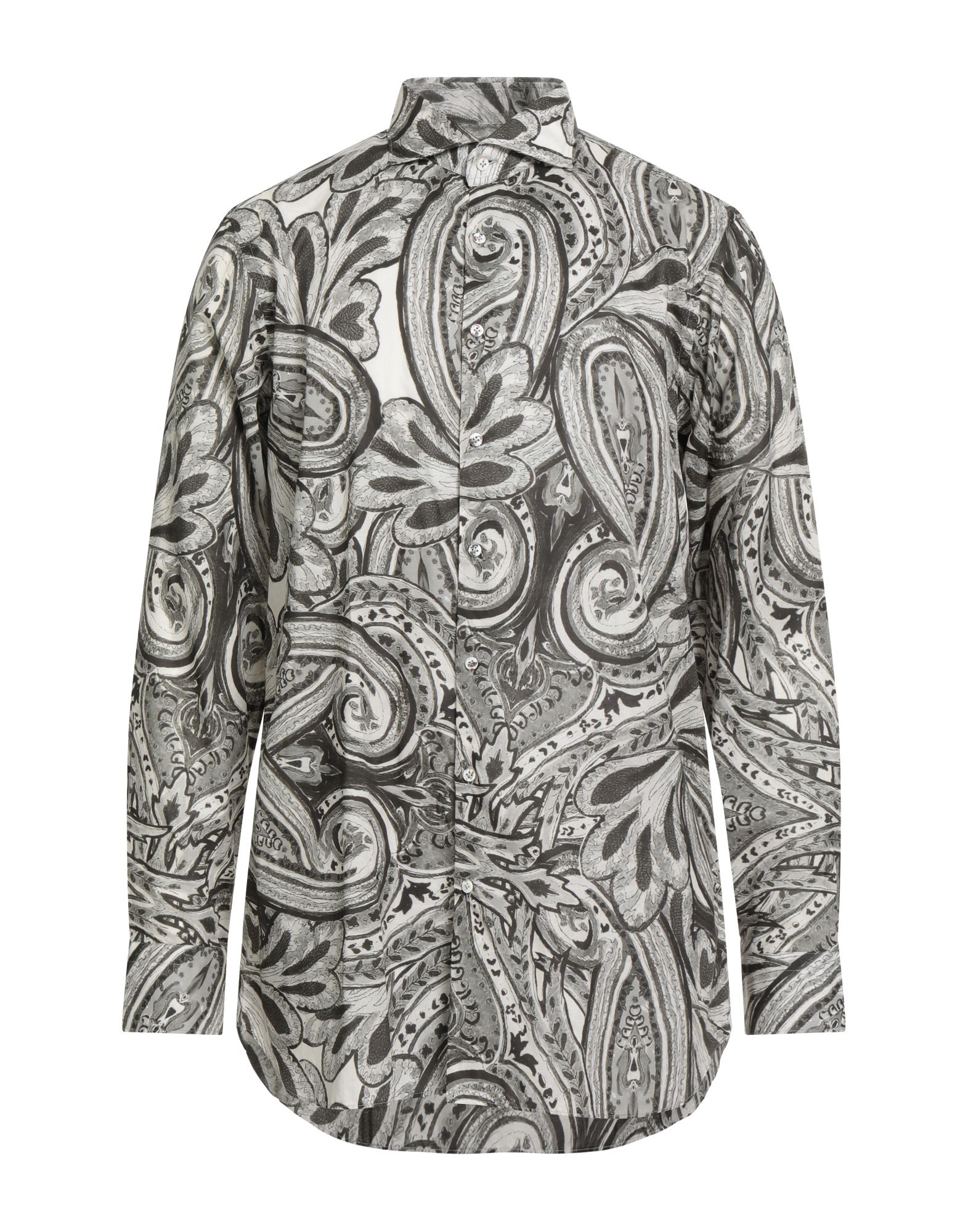 GABRIELE PASINI Hemd Herren Braungrau von GABRIELE PASINI