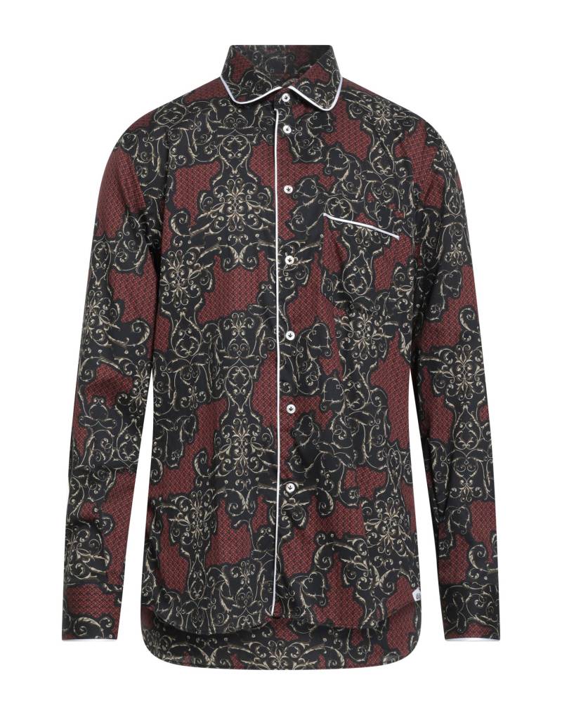 GABRIELE PASINI Hemd Herren Ziegelrot von GABRIELE PASINI