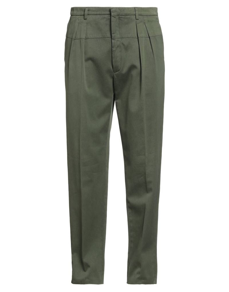 GABRIELE PASINI Hose Herren Militärgrün von GABRIELE PASINI