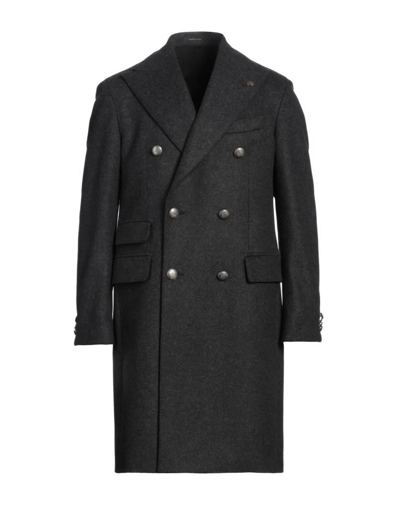 GABRIELE PASINI Mantel Herren Schwarz von GABRIELE PASINI