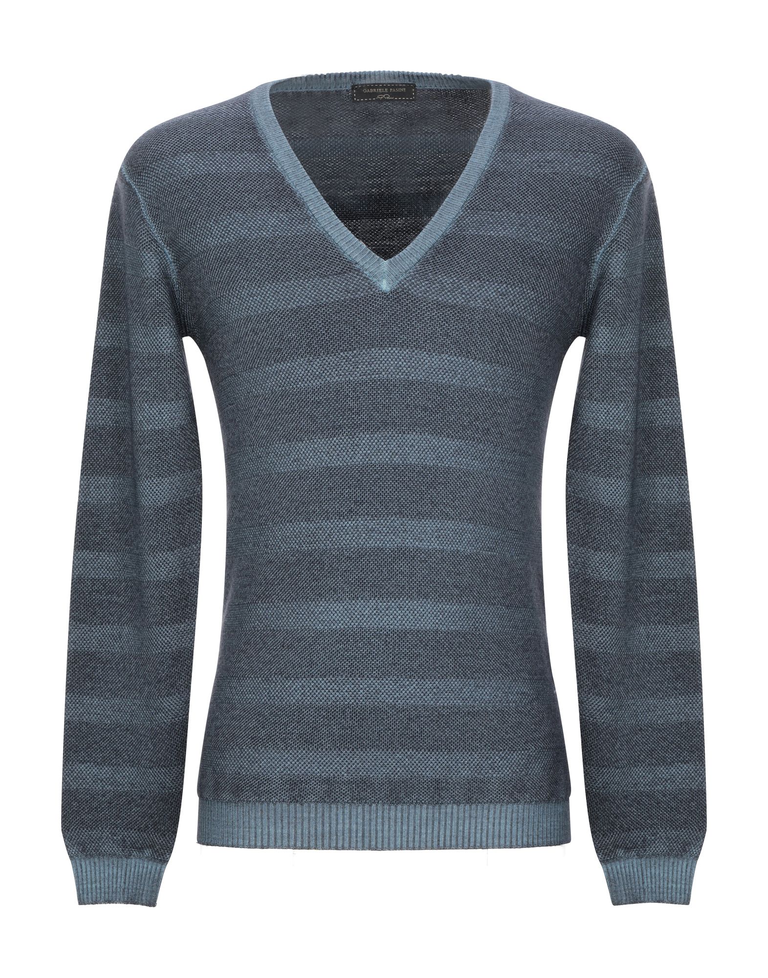 GABRIELE PASINI Pullover Herren Taubenblau von GABRIELE PASINI