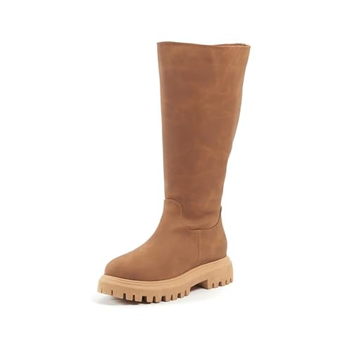 GABYLOU Bottes mollets larges 2XL - Modele Virginie, Brown23, 37 von GABYLOU