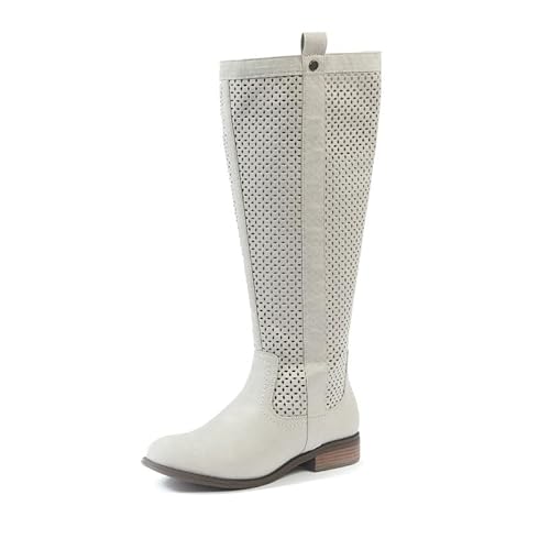 GABYLOU Bottes mollets larges XL - Modele Colette, Lt Grey, 40 von GABYLOU