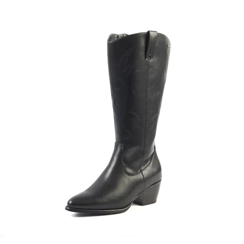 GABYLOU Breite Wadenstiefel 2XL - Modell Irina. Black24. 41 von GABYLOU
