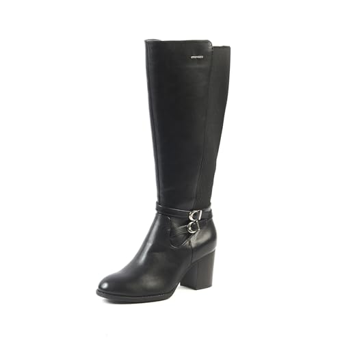 GABYLOU Breite Wadenstiefel 2XL - Modell Marta XXL, Black25, 40 von GABYLOU
