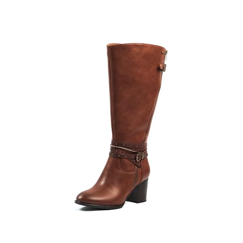 GABYLOU Breite Wadenstiefel 2XL - Modell Meghan. Brown24. 41 von GABYLOU