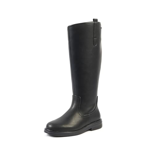GABYLOU Breite Wadenstiefel XL - Modell Isabelle, Black25, 38 von GABYLOU