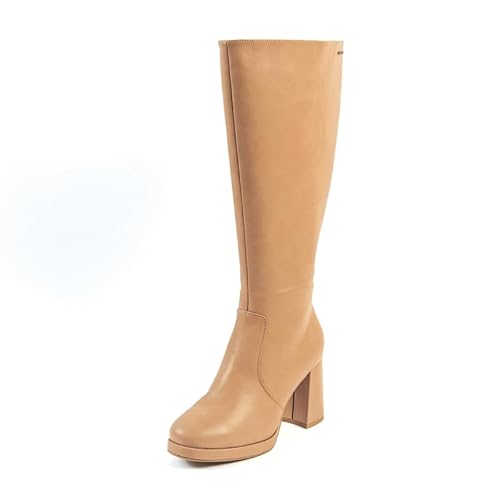 GABYLOU Stiefel mit breiten Waden 2XL - Modell Melissa. Camel23. 39 von GABYLOU