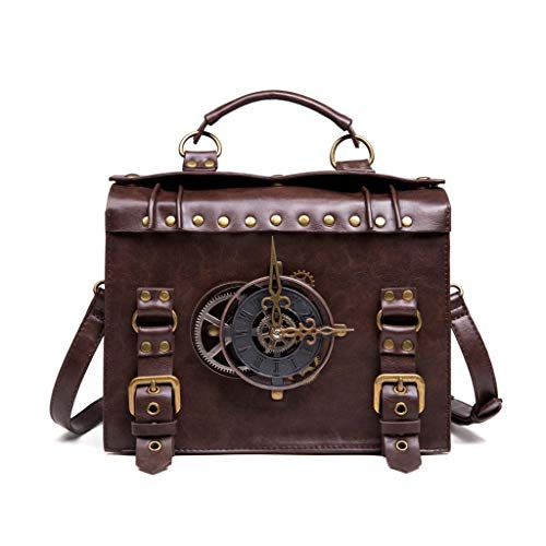 Steampunk Gear Umhängetaschen Retro Bags Gothic Schulterhandtaschen Satchel Handytasche Für Frauen Damen von GADAW