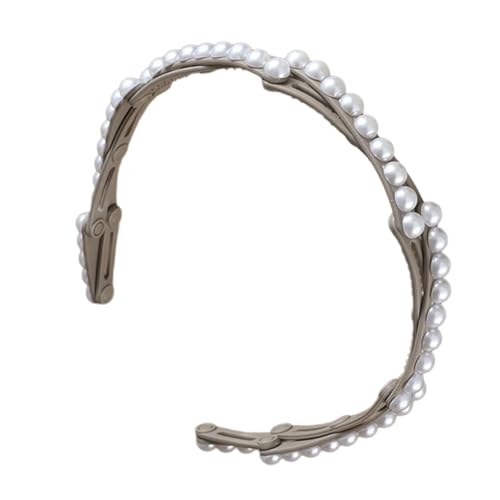 Vielseitiges Perlenhaarband, robust, bequem, passt zu eleganten Stilen, Haarschmuck für den täglichen Gebrauch, Freizeitkleidung von GADAW