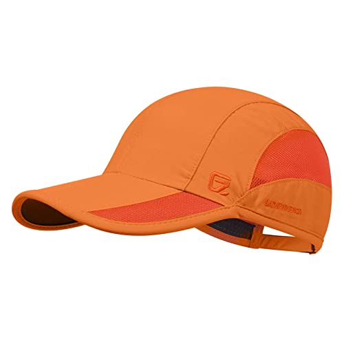 GADIEMKENSD Baseball Cap Quick Dry Ladies for Golf Dad Bicycle Caps for Women (Orange, M) von GADIEMKENSD