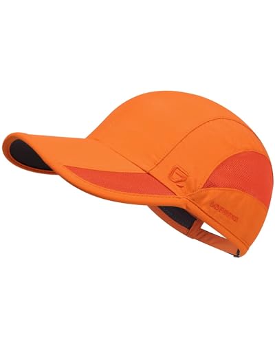 GADIEMKENSD Baseball Cap Quick Dry Ladies for Golf Dad Bicycle Caps for Women (Orange, M) von GADIEMKENSD