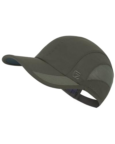 GADIEMKENSD Baseball Cap Quick Dry Sports Hat Unstructured Soft for Men Outdoor Run Golf Dad Bicycle Caps (Army Green, M) von GADIEMKENSD