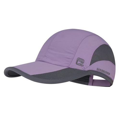 GADIEMKENSD Baseball Cap Quick Dry Sports Hat Unstructured Soft for Men Outdoor Run Golf Dad Bicycle Caps (Purple, M) von GADIEMKENSD