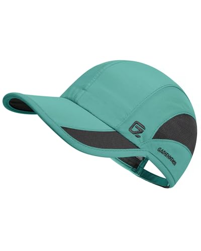 GADIEMKENSD Baseball Cap Quick Dry Sports Hat Unstructured Soft for Men Outdoor Run Golf Dad Bicycle Caps (Turquoise, M) von GADIEMKENSD