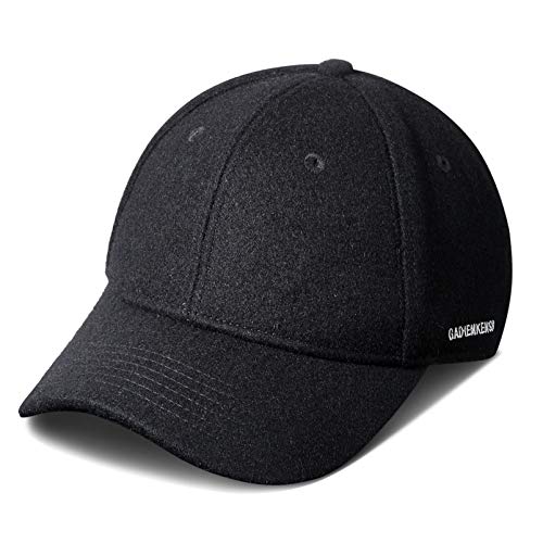 GADIEMKENSD Kappen Fuer Kappe Baseball Herren Hut Cap Baseball Kappe Schwarz Schwarz Gelb La Baseball Cap One Size Kappe Manner Unisex Baseballcap Unisex Cap Baseball 5-Panel Schwarz von GADIEMKENSD