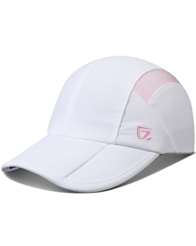 GADIEMKENSD Kids Hat, Foldable Toddler Baseball Cap. White von GADIEMKENSD