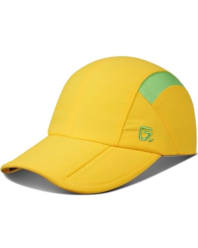 GADIEMKENSD Kids Hat, Foldable Toddler Baseball Cap. Yellow von GADIEMKENSD