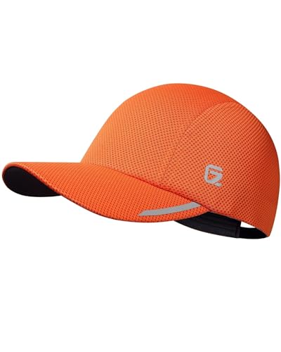 GADIEMKENSD Kühlende Performance-Laufmütze für Herren, UV-Schutz, atmungsaktive Mesh-Baseballcap für Golf, Tennis, Radfahren, Outdoor-Sonnenhut, ideal für Sommerwanderungen. Orange GADIEMKENSD Kühlende Performance-Laufmütze für Herren, UV-Schutz, atmungsaktive Mesh-Baseballcap für Golf, Tennis, Radfahren, Outdoor-Sonnenhut, ideal für Sommerwanderungen. Orange von GADIEMKENSD