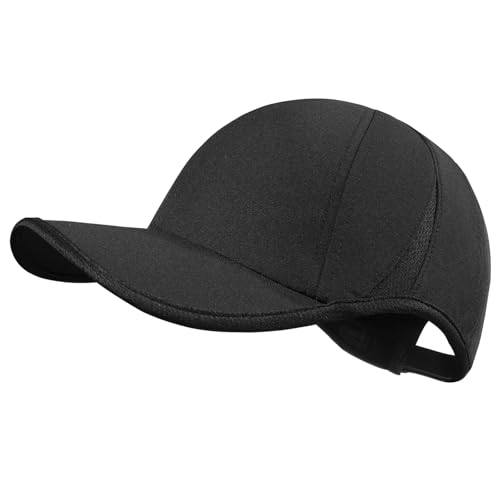 GADIEMKENSD Performance Running Hat for Men Stretchy Dri Fit Baseball Cap with Breathable Vented Mesh Cooling Golf Dad Hat for Hiking Tennis Workout Gym Outdoor Sports Black GADIEMKENSD Performance Running Hat for Men Stretchy Dri Fit Baseball Cap with Breathable Vented Mesh Cooling Golf Dad Hat for Hiking Tennis Workout Gym Outdoor Sports Black von GADIEMKENSD
