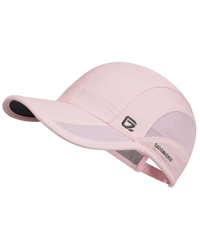 GADIEMKENSD Quick Dry Sports Hat Lightweight Breathable Soft Outdoor Running Cap Runners Caps for Women (Pink) von GADIEMKENSD