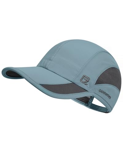 GADIEMKENSD Running Cap Mens Cooling Hats Summer Sun Hat Dri Fit Workout Hat Hiking Accessories for Golf Hiking Outdoor Camping Gym Tennis Travel Cycling Horse Fishing Walking Caps (Sky Blue, M) von GADIEMKENSD