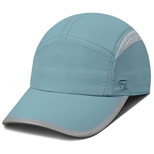 GADIEMKENSD Womens Quick Dry Running Hat Reflective Outdoor Caps Breathable Mesh Fast Dri Fit Summer Sun Cap SPF Lightweight Ponytail Hats for Hiking Golf Tennis Fitness Workout Sky Blue M/L GADIEMKENSD Womens Quick Dry Running Hat Reflective Outdoor Caps Breathable Mesh Fast Dri Fit Summer Sun Cap SPF Lightweight Ponytail Hats for Hiking Golf Tennis Fitness Workout Sky Blue M/L von GADIEMKENSD