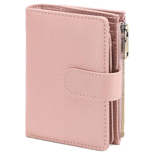 GAEKEAO Geldbörse Damen Klein, Portemonnaie Mit RFID Blockierung, Kleiner Geldbeutel Mit Reißverschlusstasche von GAEKEAO